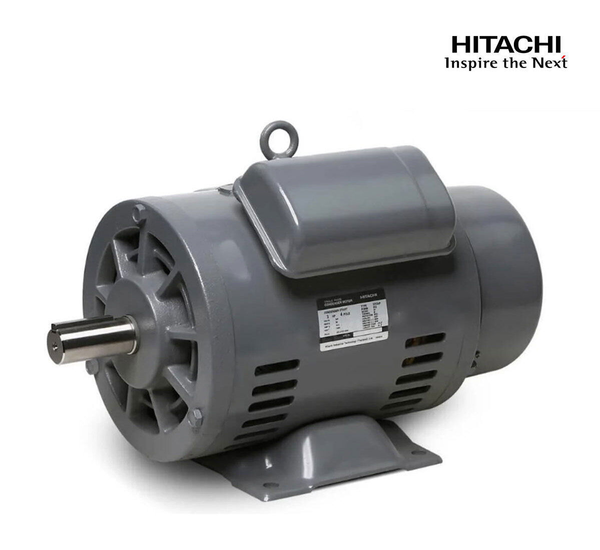 มอเตอร์ฮิตาชิของแท้ 100% HITACHI รุ่น EFOUP-KQ กำลัง 3 แรงม้า (2.2 KW.) กำลังไฟฟ้าที่ใช้ 220V ความเร็วรอบตัวเปล่า 1450 RPM แกนเพลามอเตอร์ 28 MM.รับประกัน 3 ปี มีของพร้อมจัดส่งทุกวัน