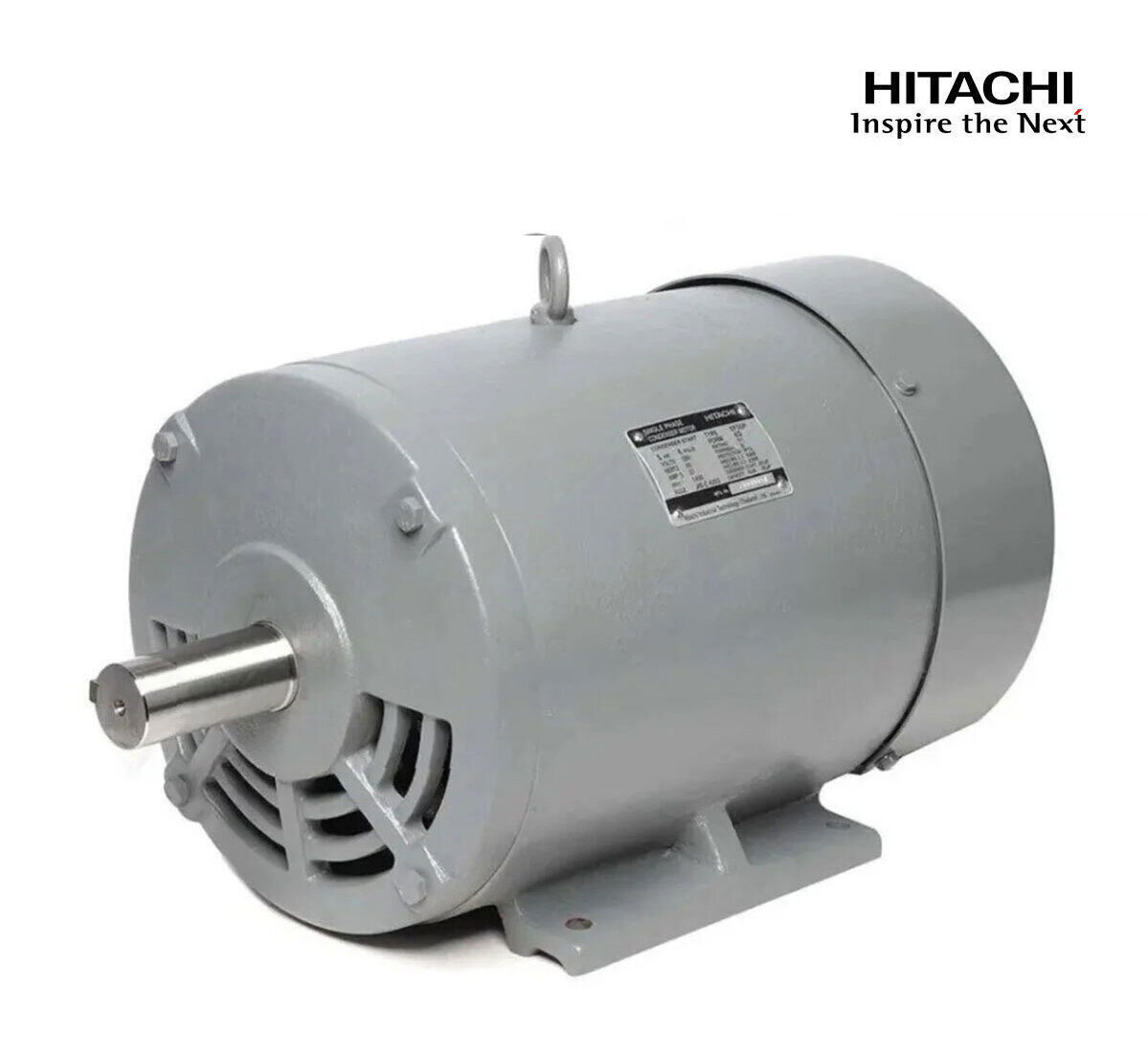 มอเตอร์ฮิตาชิของแท้ 100% HITACHI รุ่น TFO-KQ กำลัง 5 แรงม้า (3.7 KW.) กำลังไฟฟ้าที่ใช้ 220V ความเร็วรอบตัวเปล่า 1450 RPM แกนเพลามอเตอร์ 38 MM.รับประกัน 3 ปี มีของพร้อมจัดส่งทุกวัน